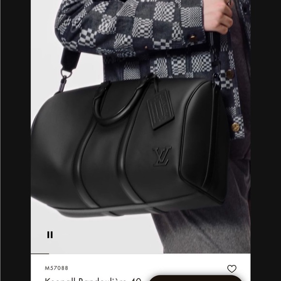 Louis Vuitton, Authentic, Aerogram Collection keepall 40 - Picture 4 of 5